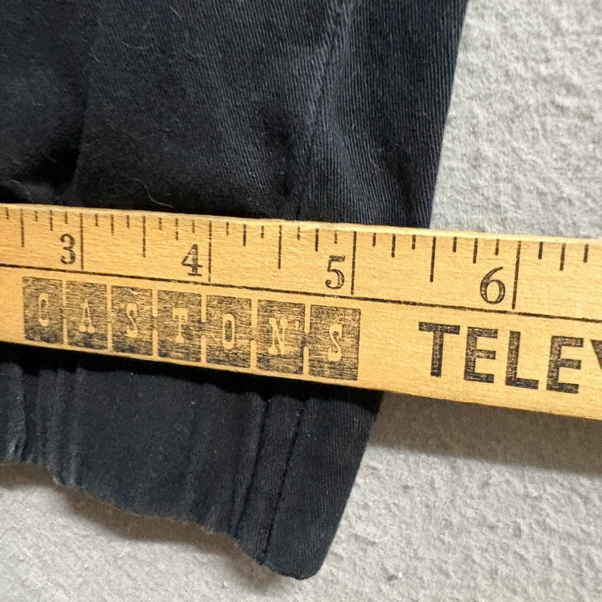 Stitches & Rivets Jogger Pants Mens Large Black Cotton Stretch Drawstring Cuffs