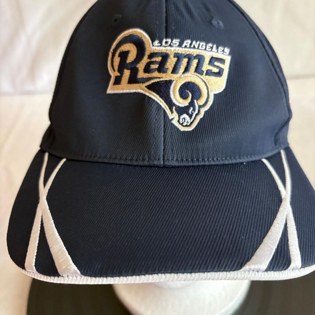 Los Angeles Rams Fan Favorite Hat Mens One Size Navy Blue NFL Football Cap New
