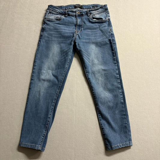 Kenneth Cole New York Jeans Mens 32x32 Blue Denim Athletic Fit Stretch