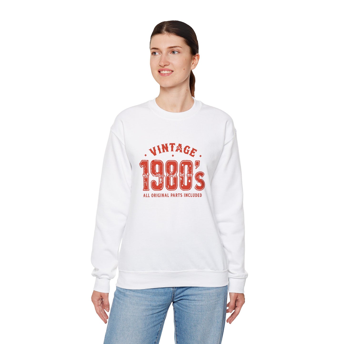 Vintage Retro 1980 Style Sweatshirt