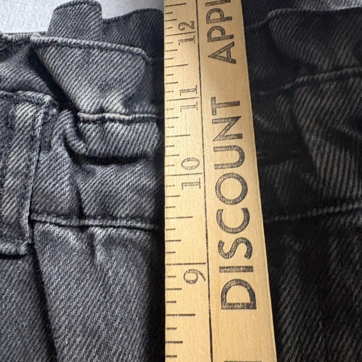 Zara Womens Black High Rise Elastic Paperbag Waist Mom Jeans Size 0 XS Inseam 25