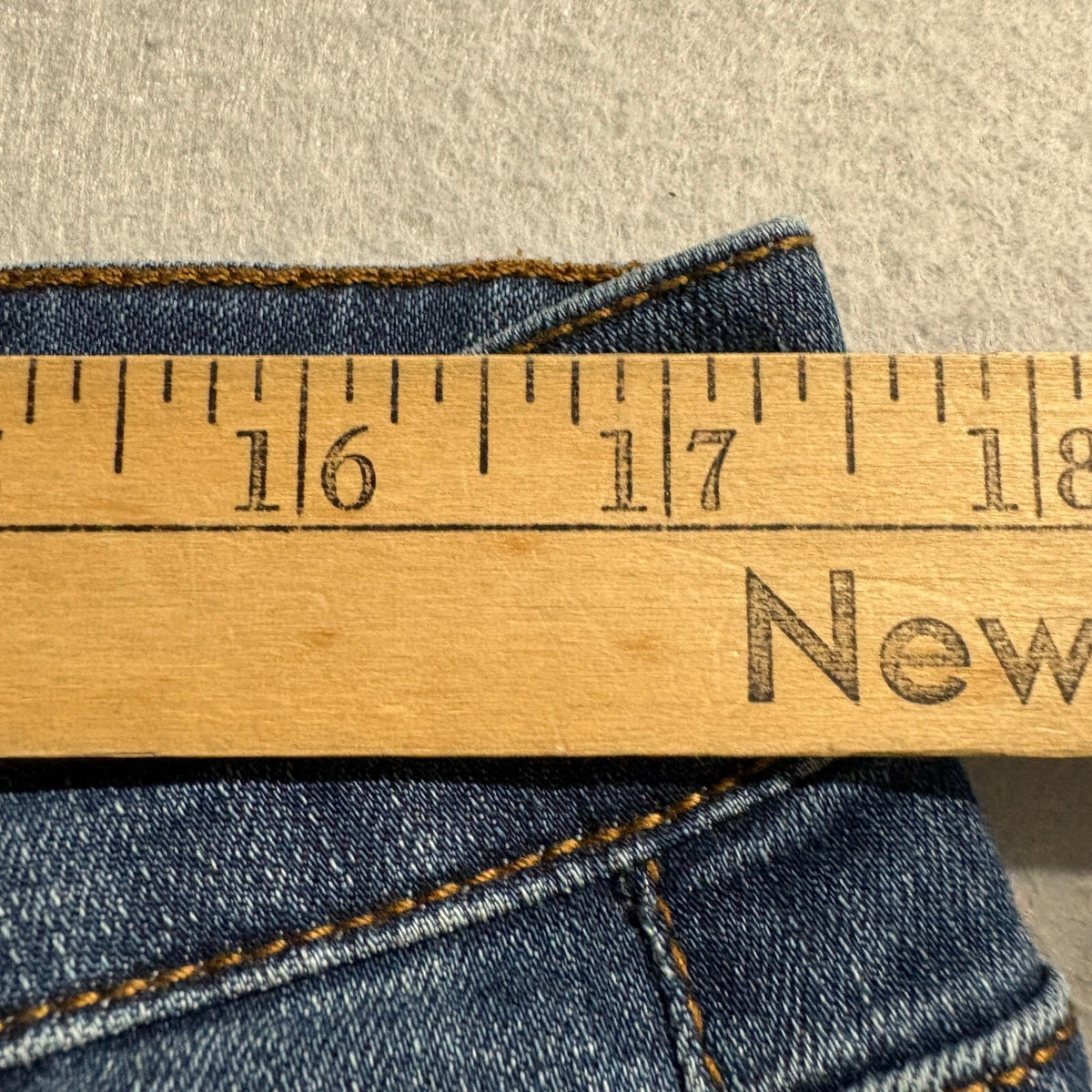Kut From The Kloth Straight Leg Jeans Womens Size 14 Blue Denim Stretch Pants