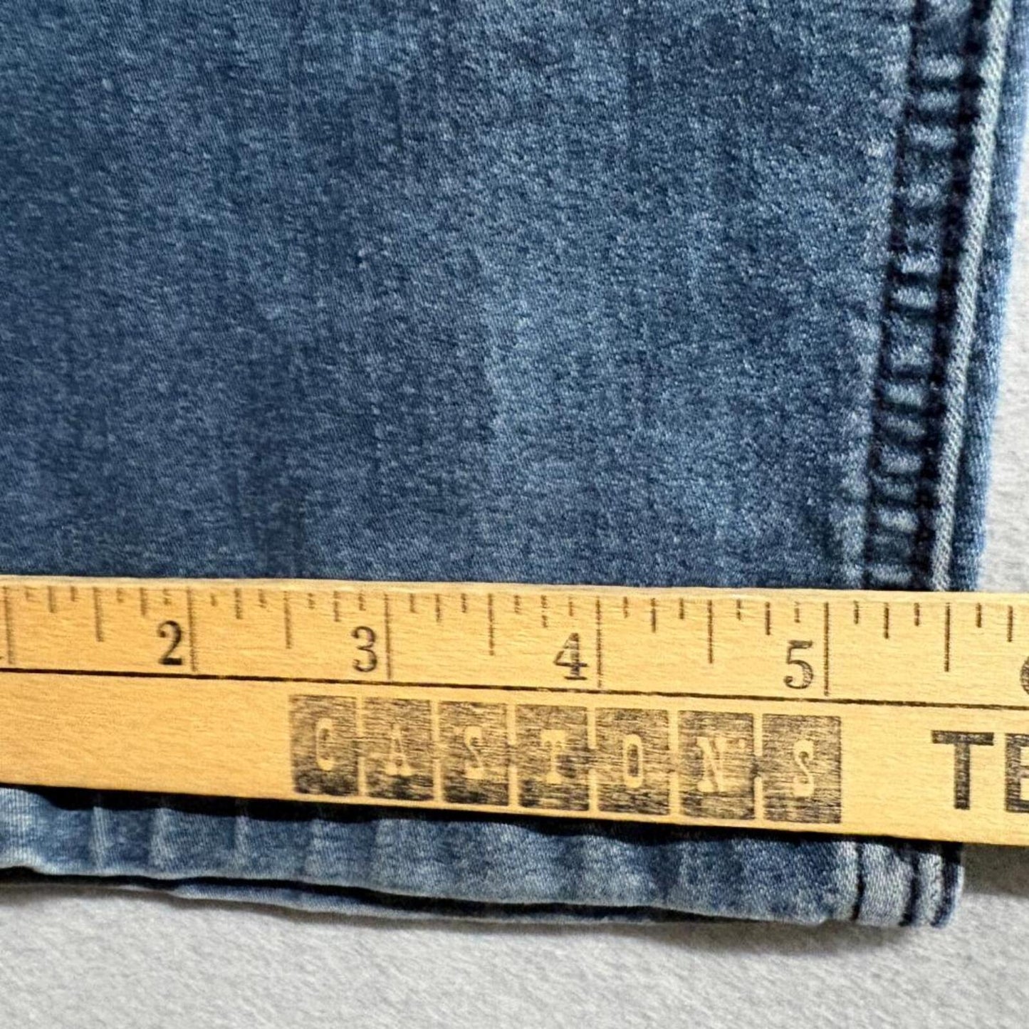 Rewind Skinny Jeans Womens Size 5 Blue Denim Double Button Stretch