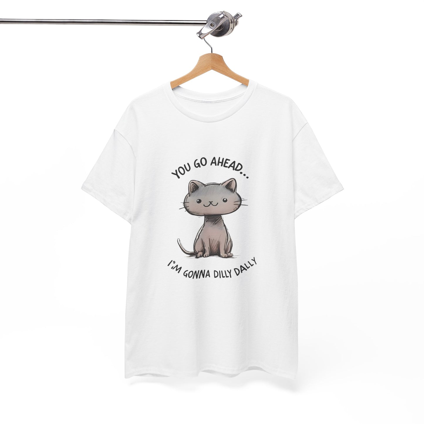 T-Shirt Fun Cat Dilly Dally