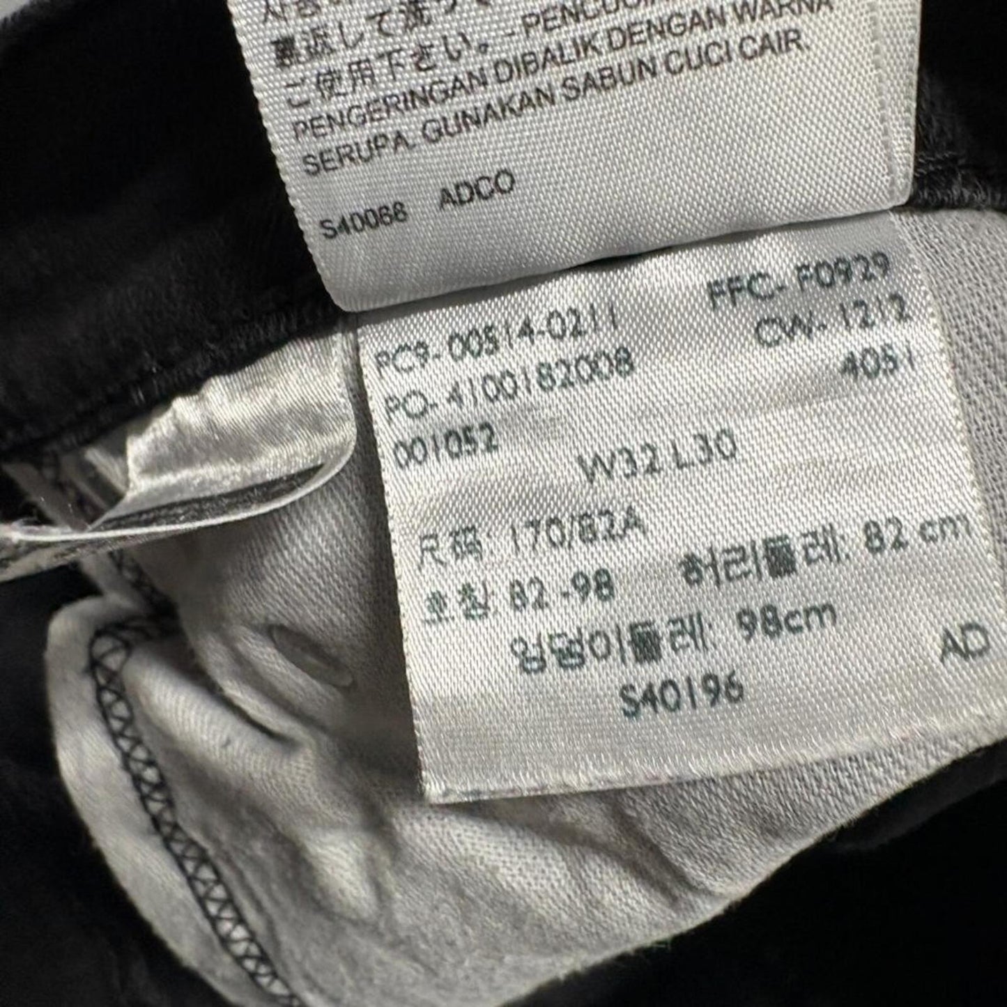 Levi's 514 Straight Fit Jeans Mens 32x30 Black Denim Pants