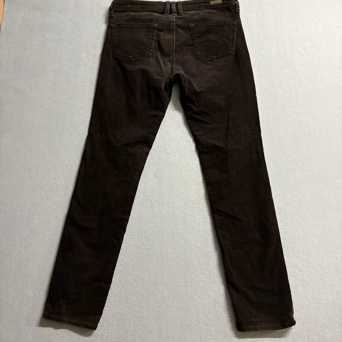 KUT from the Kloth Diana Skinny Corduroy Pants Womens Size 8 Brown Stretch