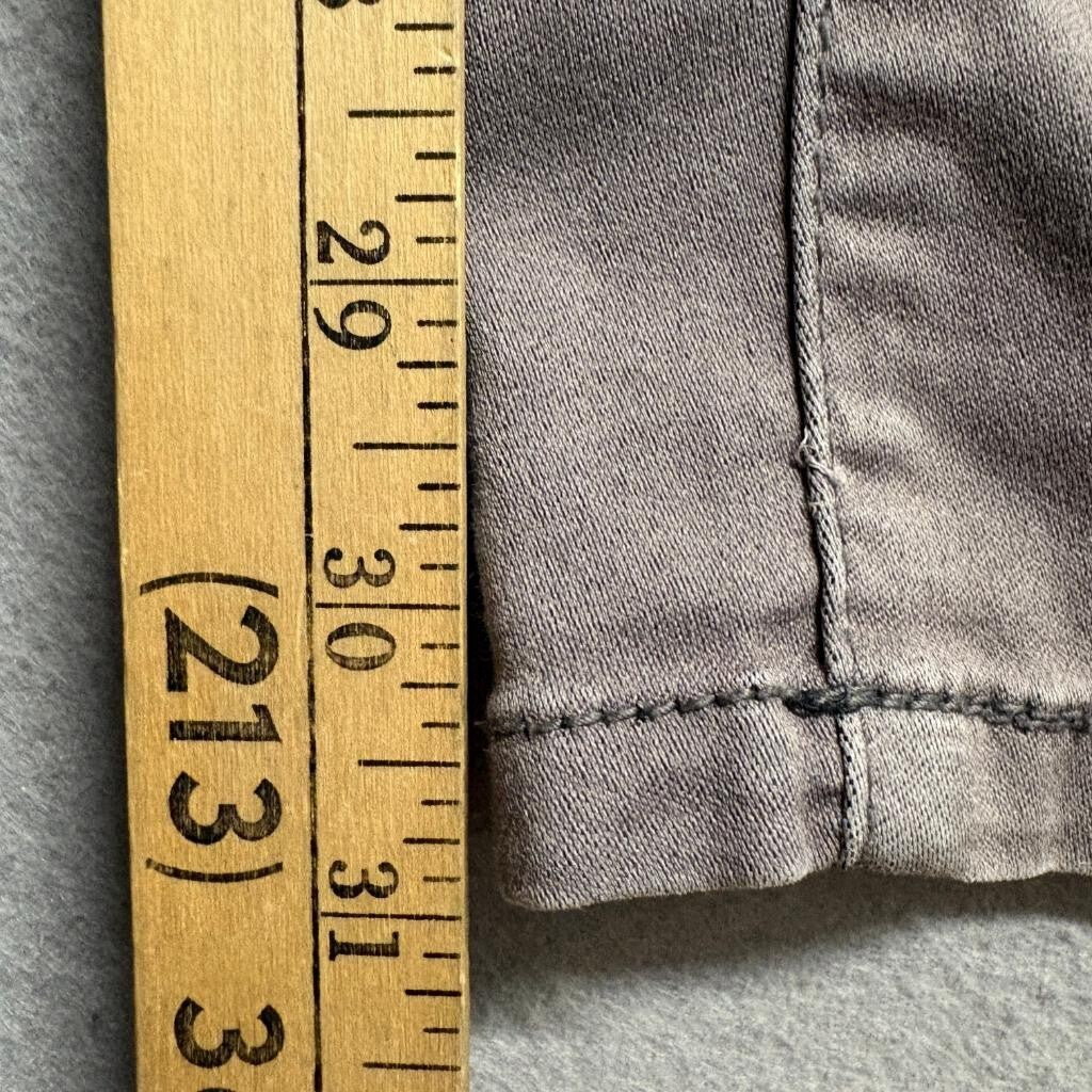IMAN Global Chic Womens Size 8 Gray Bootcut Stretch Pants Cotton Blend