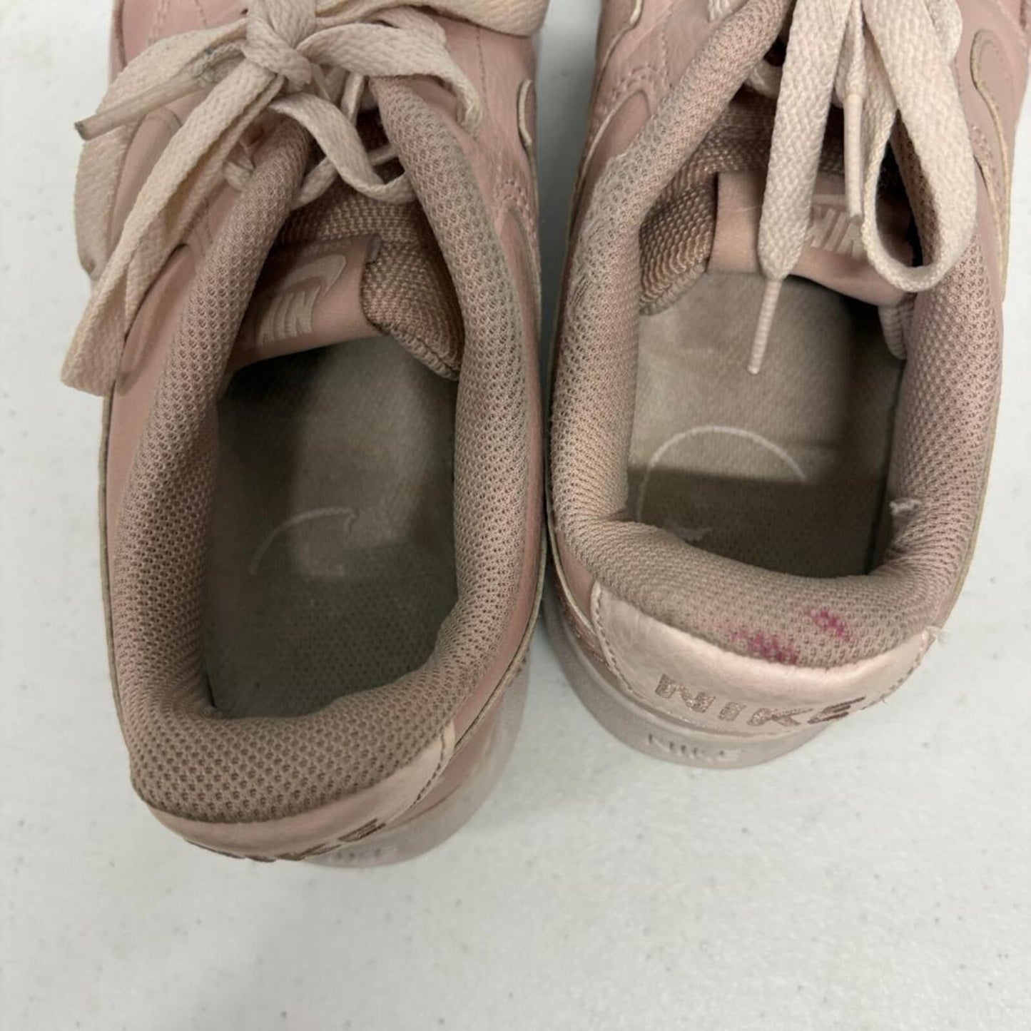 Nike Court Vision Alta LTR Pink Oxford Womens Size 10 Platform Sneakers