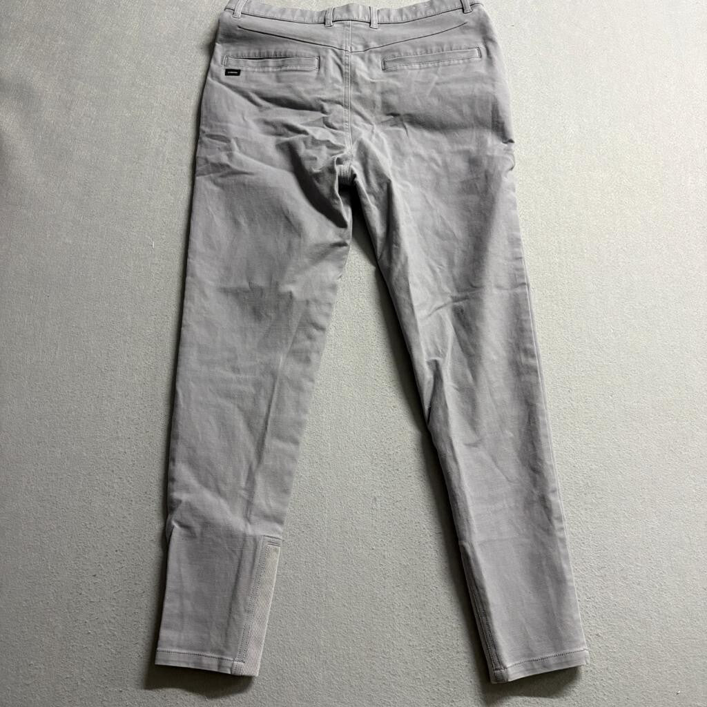 Zanerobe Sureshot Chino Pants Mens 32 Gray Elastic Cuff Stretch Joggers