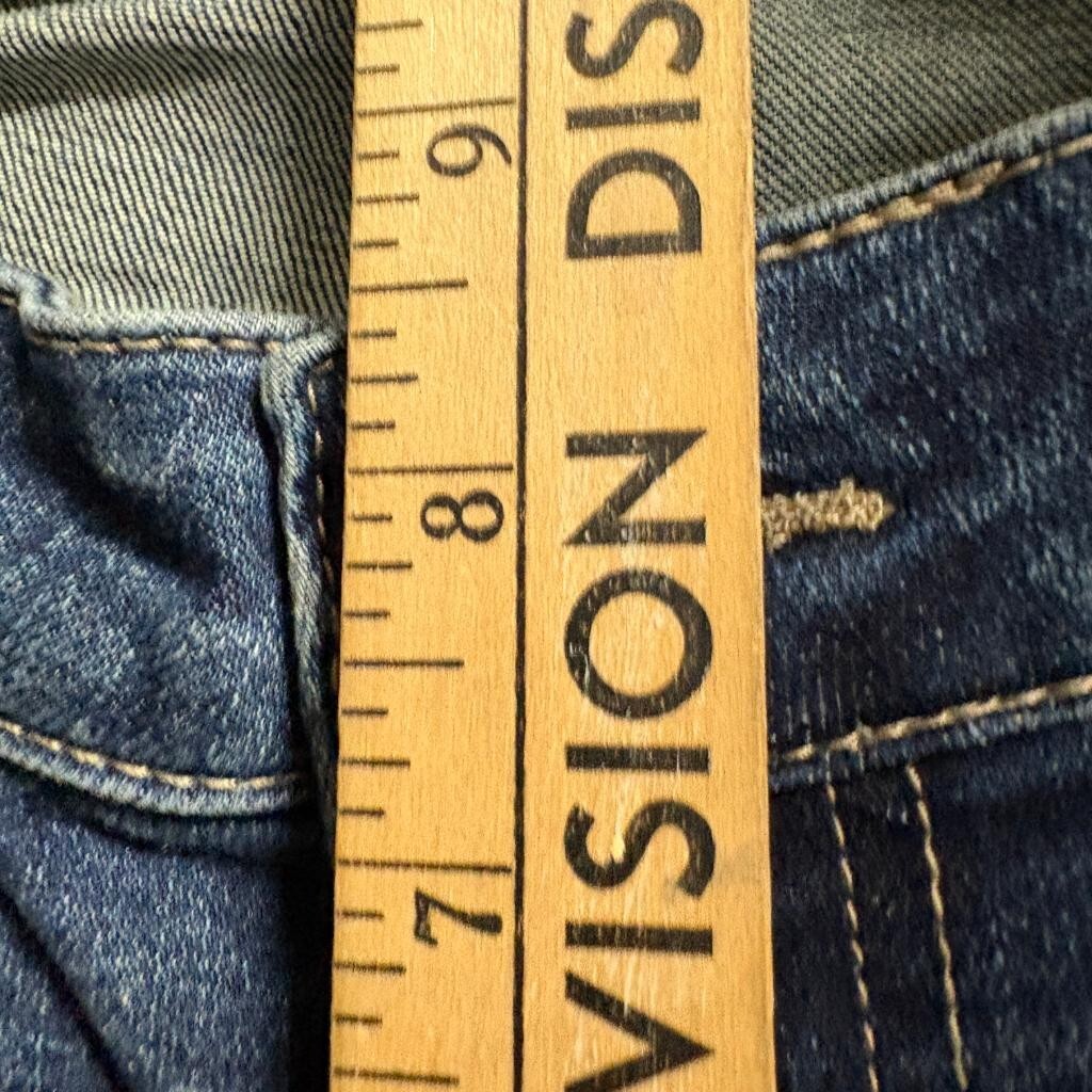 Kut from the Kloth Katy Boyfriend Jeans Womens Size 2 Blue Denim Flap Pocket