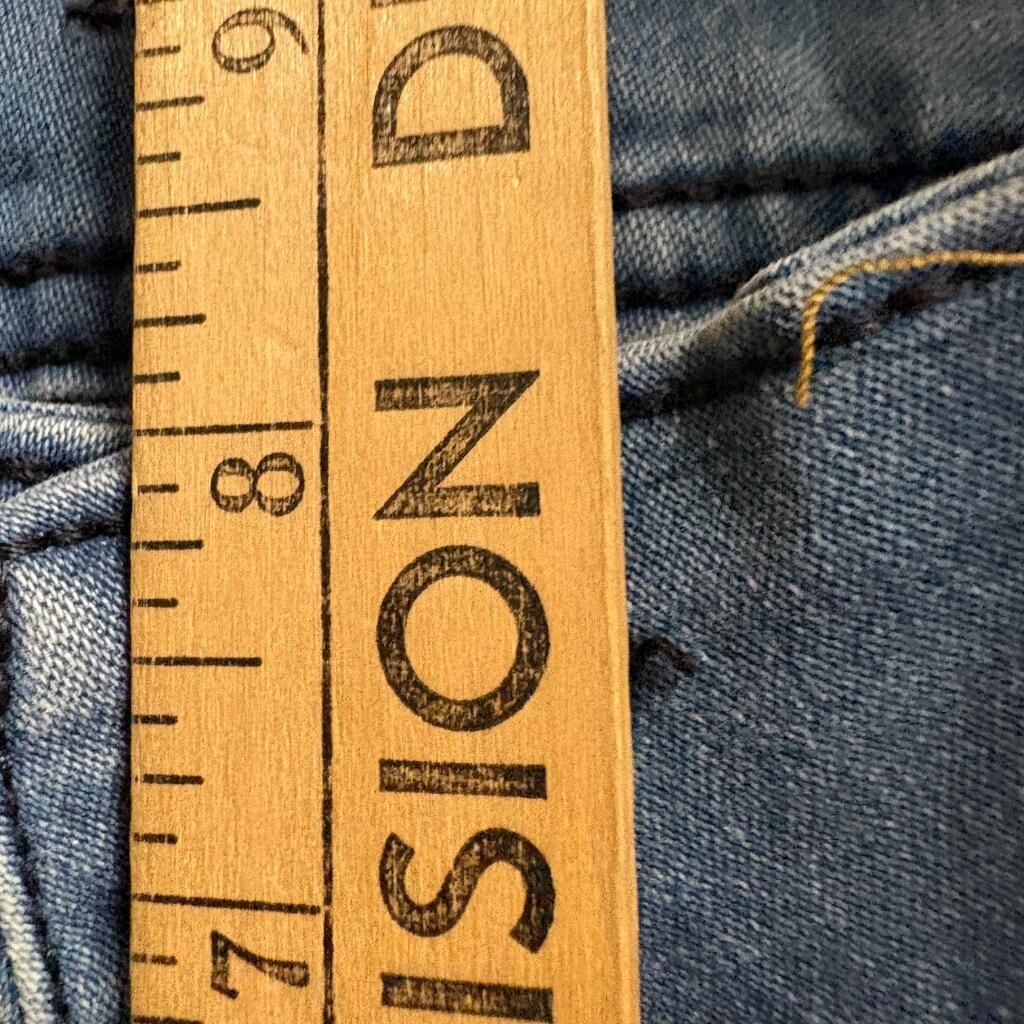 Bershka BSK Denim Collection Skinny Jeans Womens Size 26 Blue Stretch Low Rise