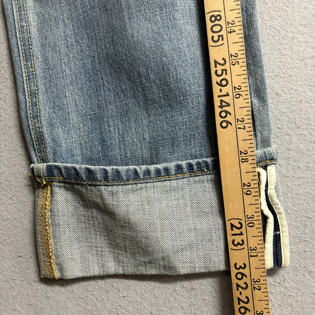 Old Navy Blue Jeans Womens Size 8 Capri Cuffed Crop Denim Low Waist Y2K Blue