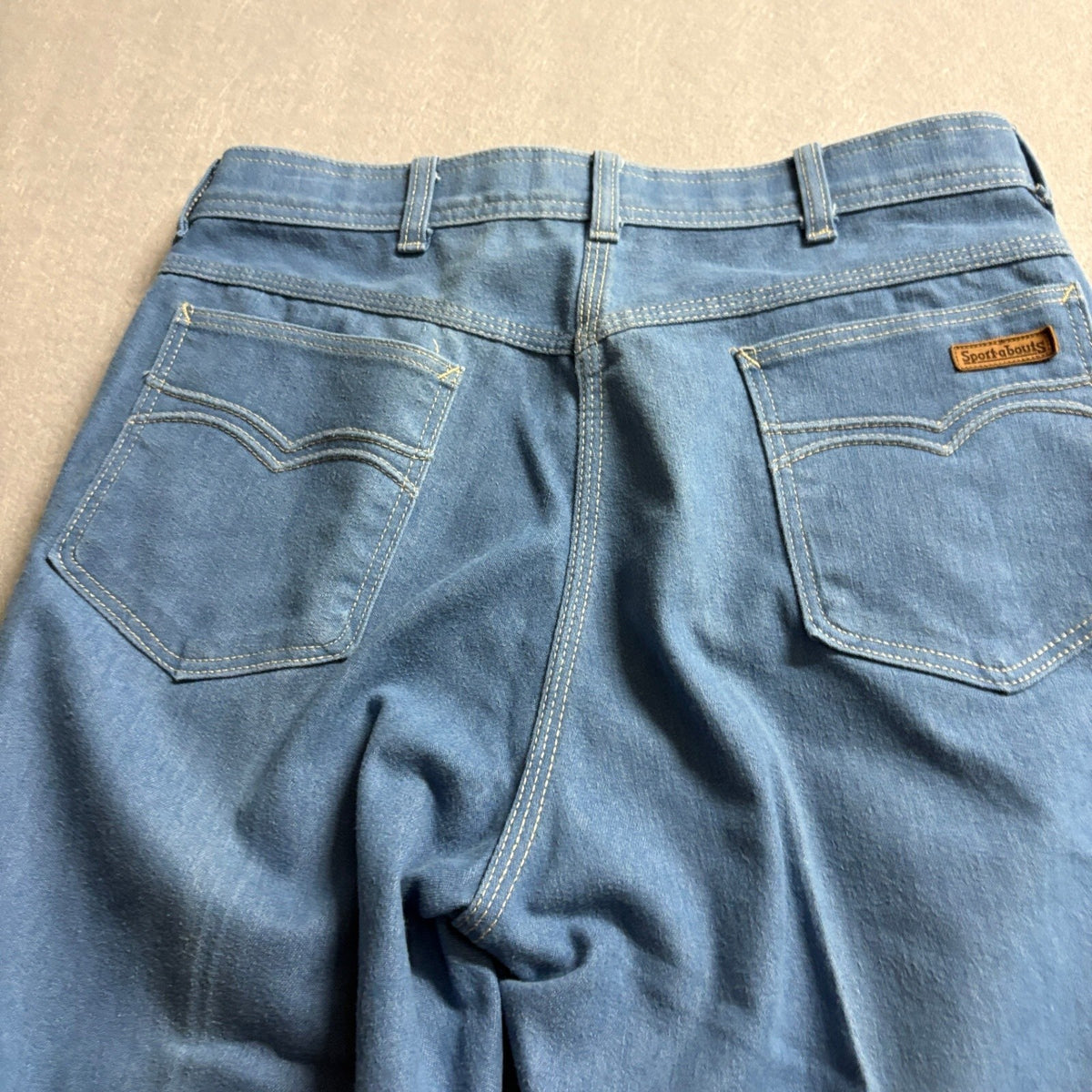 Vintage Sportabouts Jeans Womens 30 Blue Denim High Rise Straight Leg Pants
