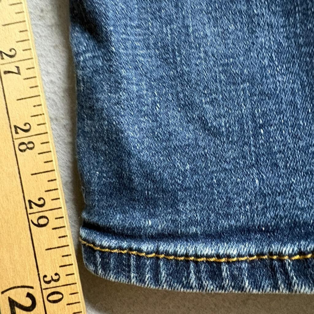 US Polo Assn Womens Jeans Size 30x32 Blue Denim Straight Leg Activate Stretch