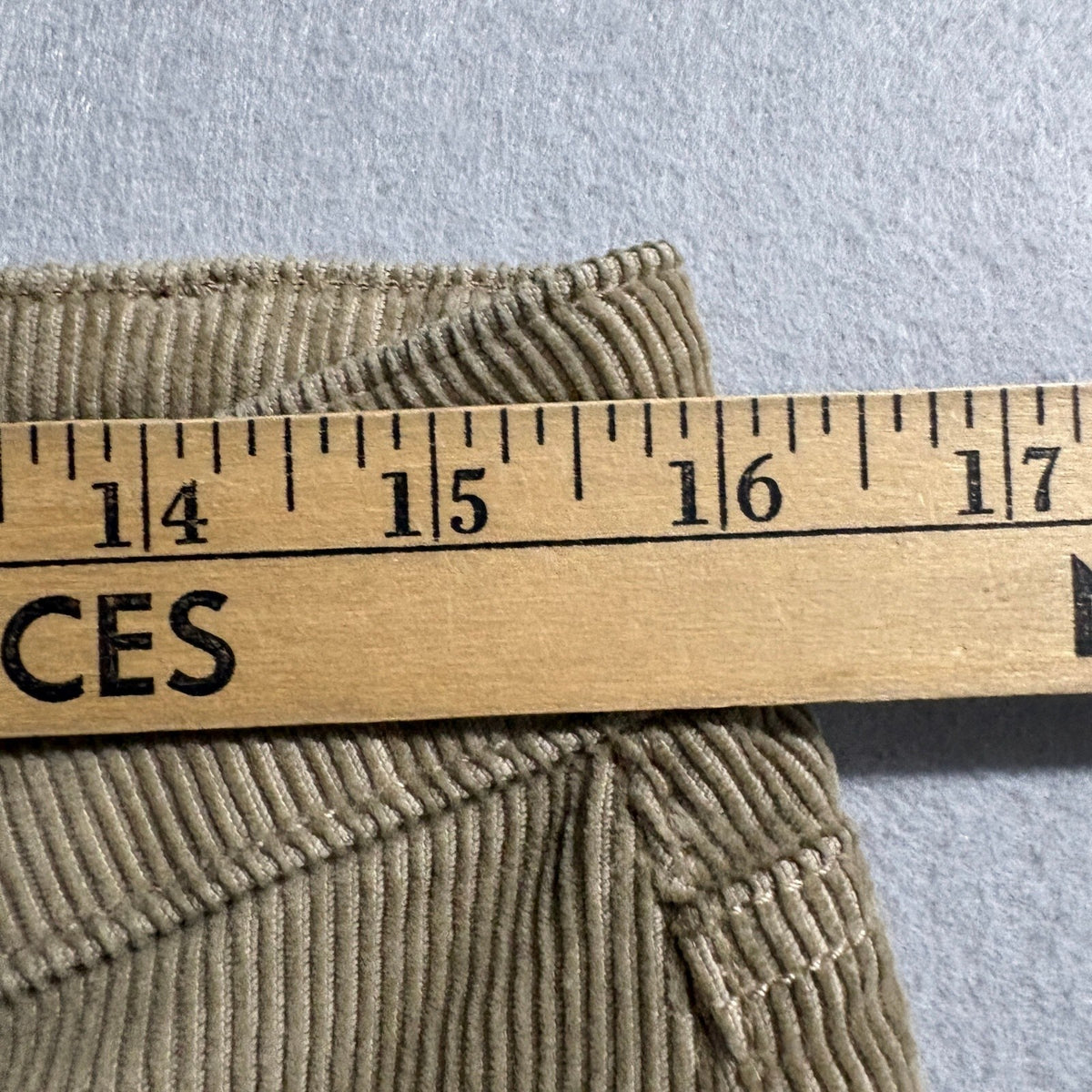 BDG Eliana Kick Flare Corduroy Pants Womens 8 Brown Cord High Rise Stretch