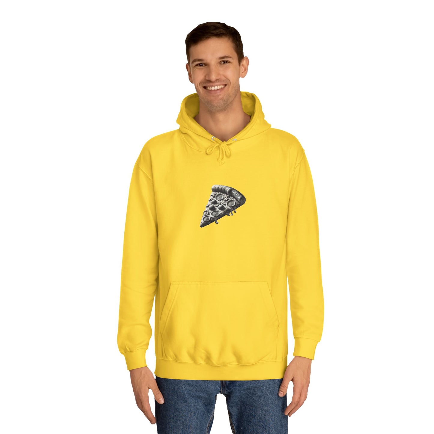 Pizza Slice Unisex College Hoodie