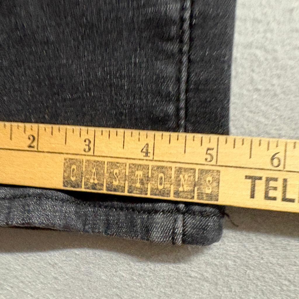 New Di Lead Fleece Lined Jeans Womens Large Black Denim Skinny Warm Winter Pants