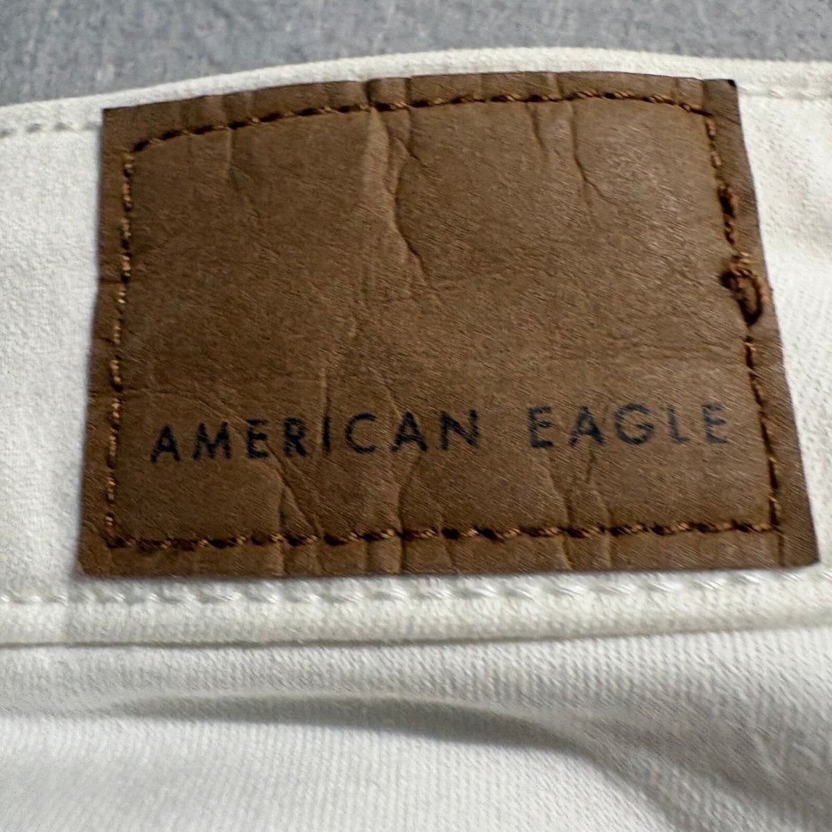 American Eagle Ne(x)t Level Stretch High Rise Jegging Jeans White Size 00 Short