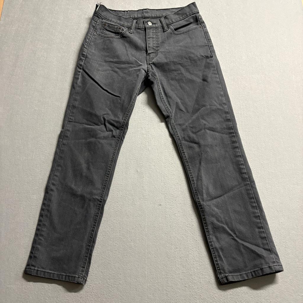 Levi's 511 Slim Fit Jeans Mens 30x30 Gray Denim Stretch Pants