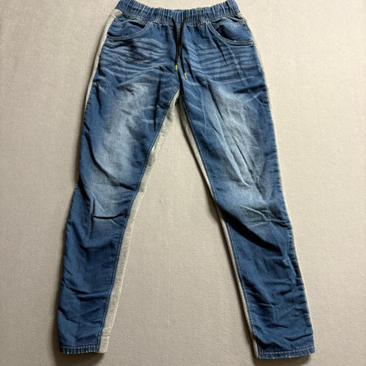 Zumba Wear Marvelous Jogger Pants Mens Medium Blue Denim Gray Sweatpants Hybrid