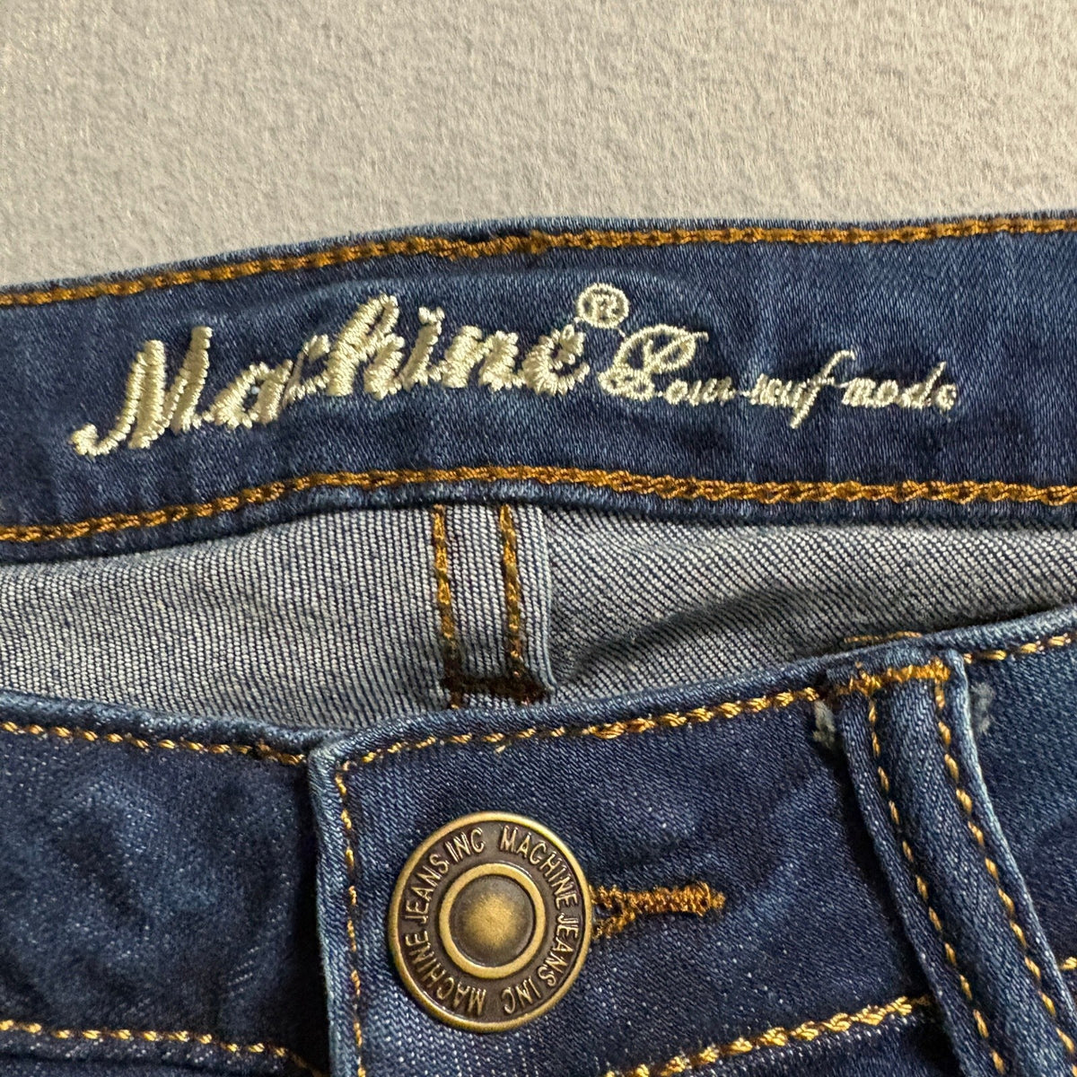 Machine Jeans Womens Floral Embroidered Ankle Skinny Jeans Distressed Size 3 NWT