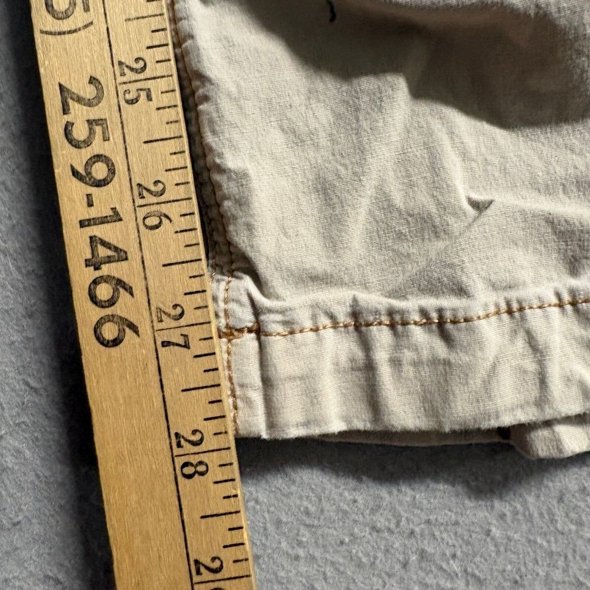 American Eagle Baggy Jogger Cargo Pants Womens 00 Regular Khaki Beige Stretch