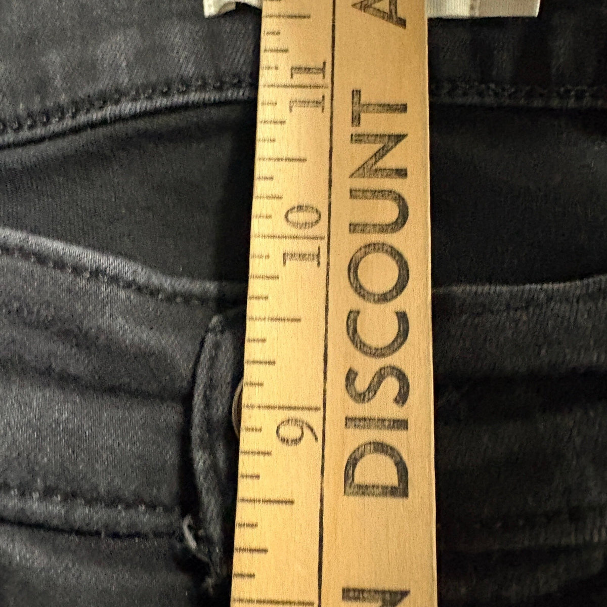 Levi's Classic Skinny Jeans Womens 12M Black Denim Stretch Pants W31 L30