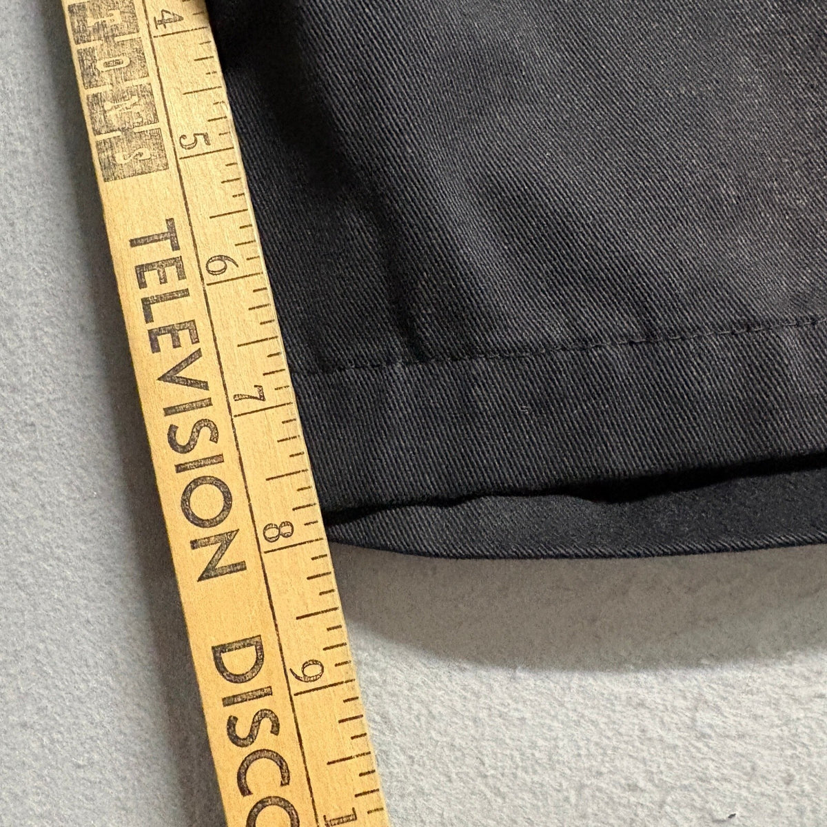 Dickies 874 Work Shorts Mens 48 Black Heavyweight Twill Canvas Cut Off Chino