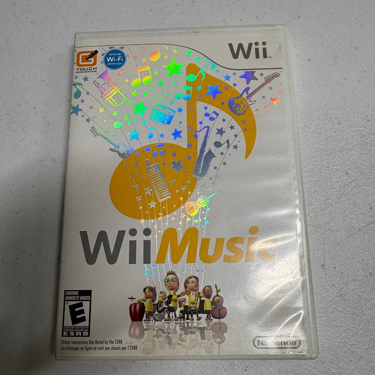 Wii Music Nintendo Wii Game Disc and Case NTSC Tested Works