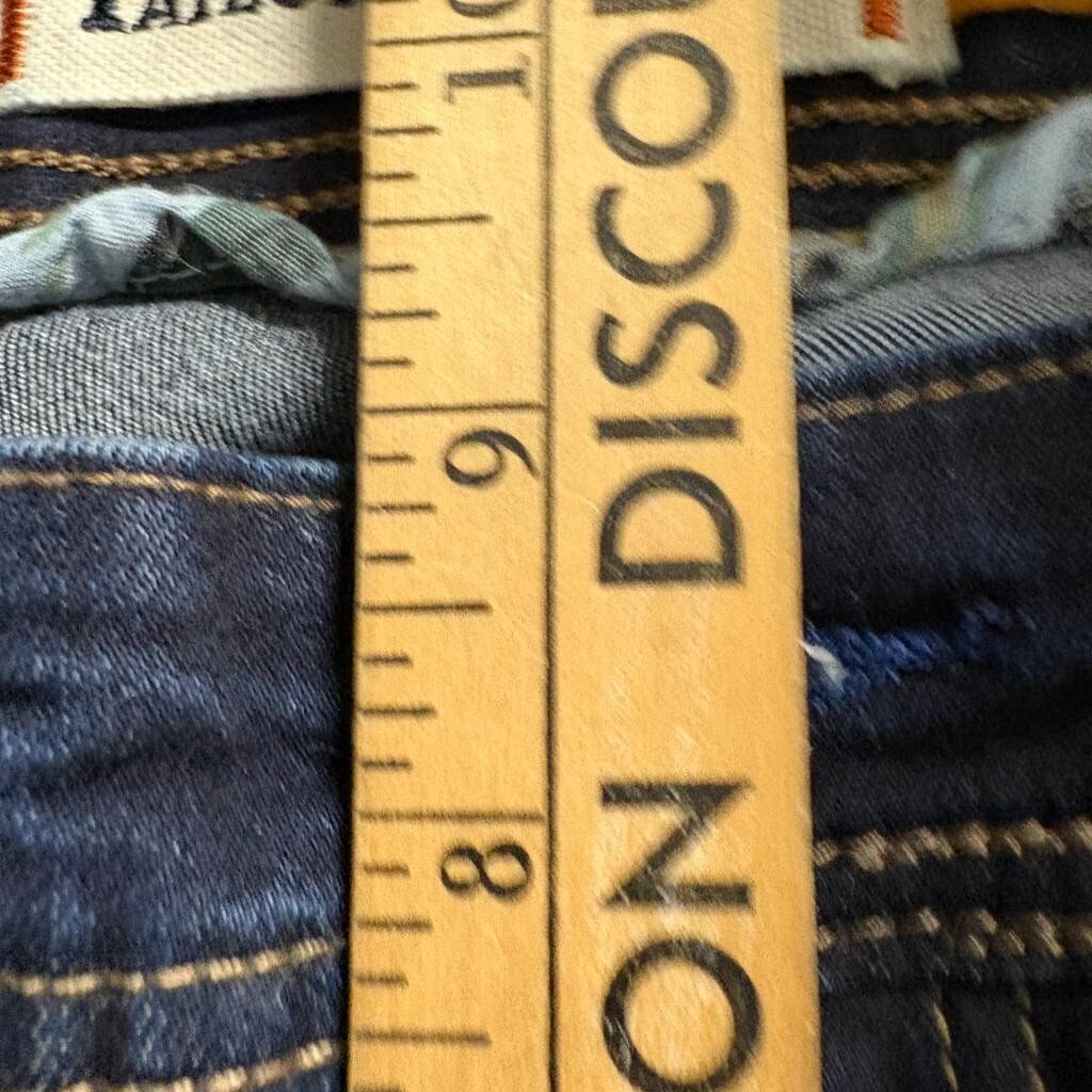 Tailor Vintage Westport Straight Fit Jeans Mens 28x30 Dark Wash Stretch Denim