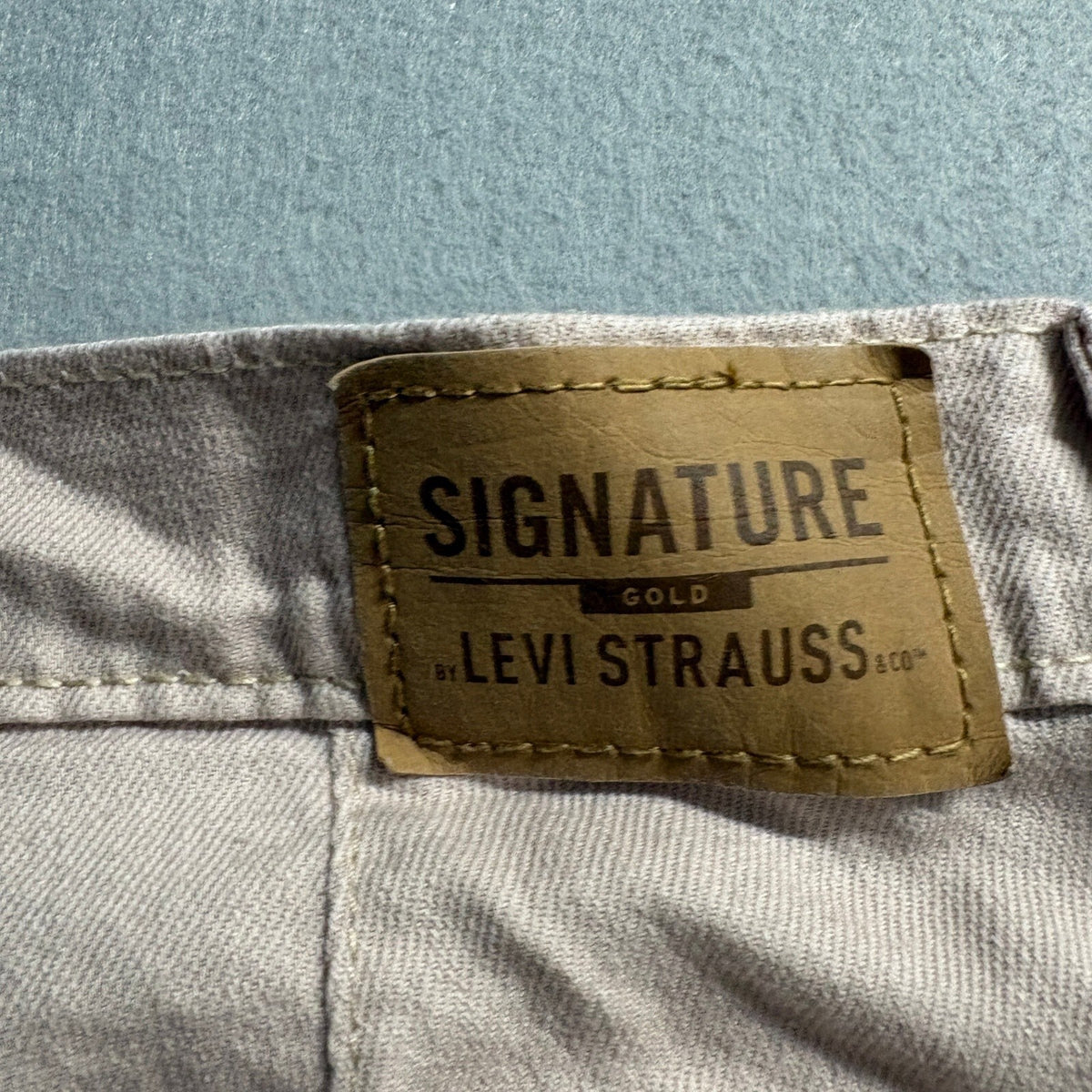 Signature by Levi Strauss Women 10 W30 Everyday Jogger Pants Pink Cotton Utility