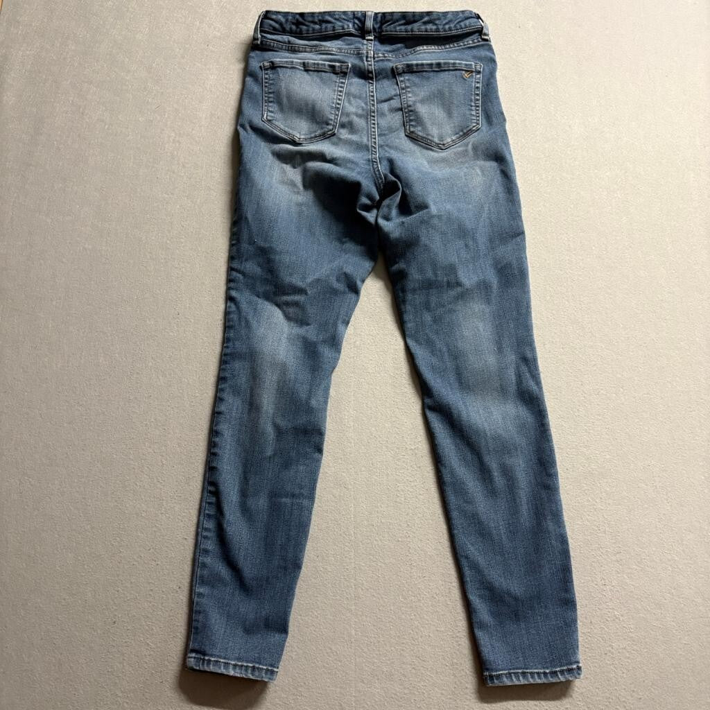 William Rast Sculpted Highrise Skinny Jeans Womens 29 Blue Denim Stretch