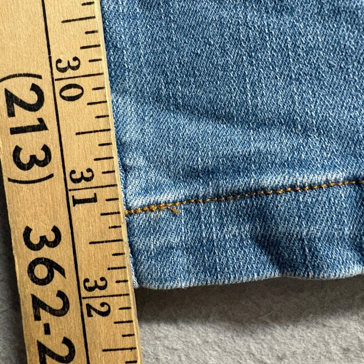 Chicways Womens Wide Leg Jeans Size S Blue Denim Elastic Back High Rise Stretch