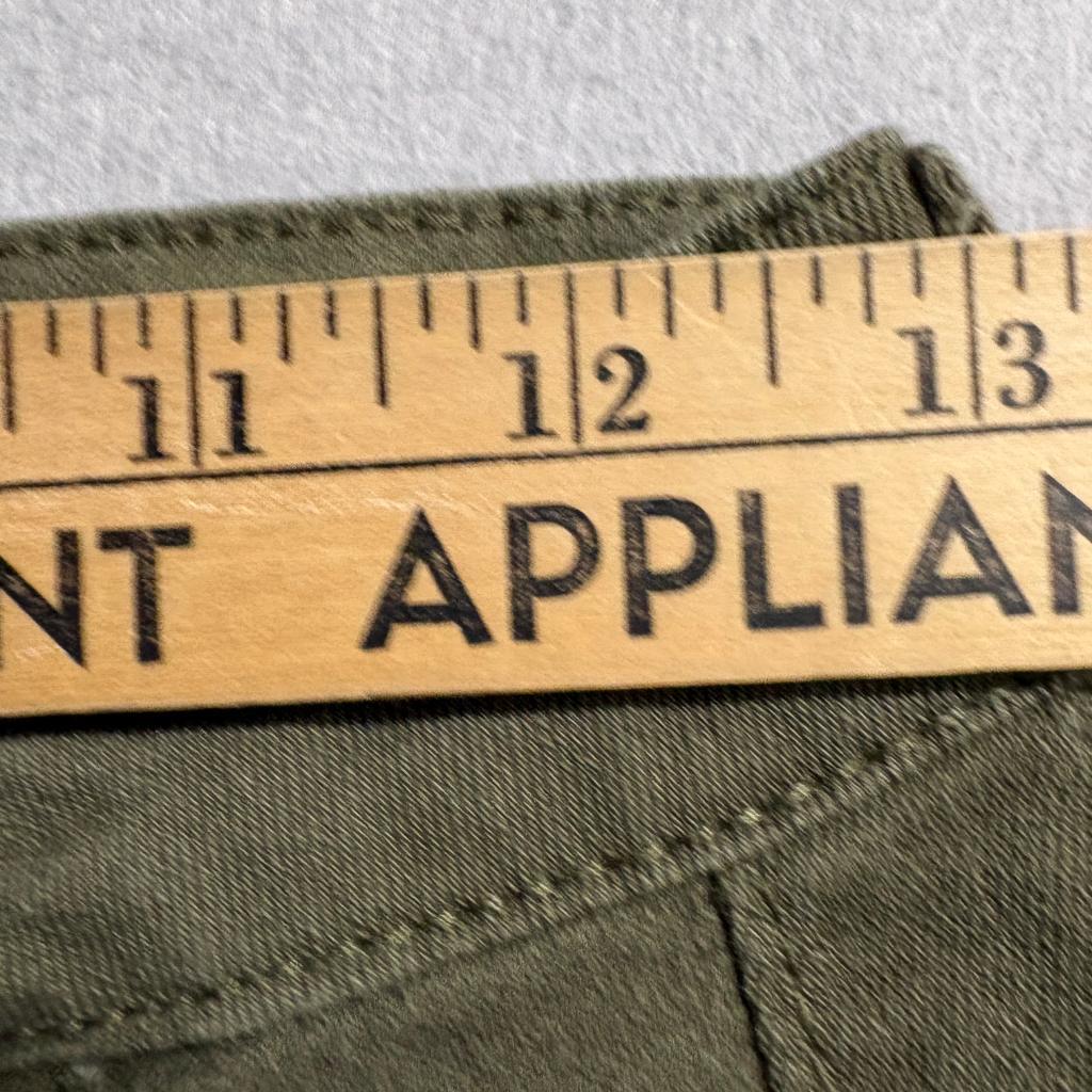 Windsor Womens Small Olive Green Cargo Jogger Pants High Rise Utility Pockets