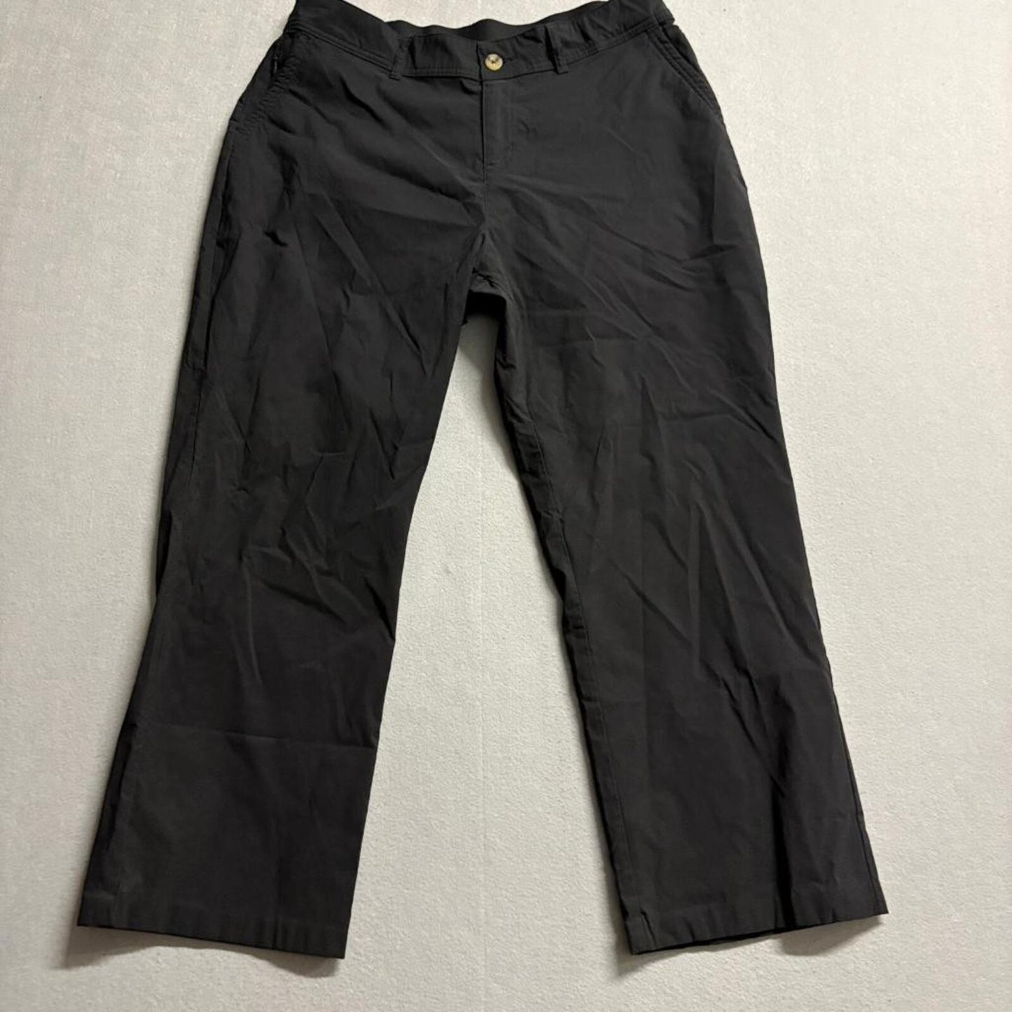 Gerry Womens Hiking Pants Size L Black Nylon Spandex Stretch Outdoor Activewear