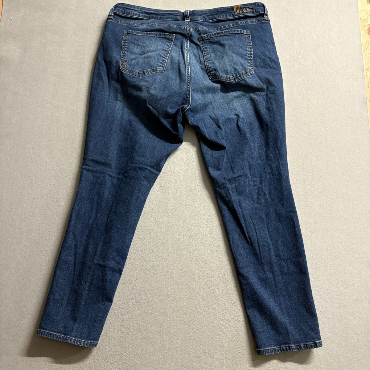 Kut from the Kloth Katy Boyfriend Jeans Womens 16W Blue Denim Stretch
