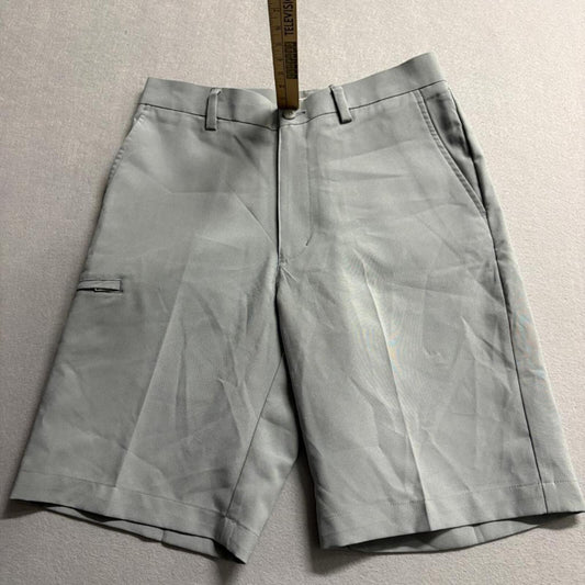 Grand Slam Golf Shorts Mens 30 Gray Monument Flat Front Performance UPF 50 New