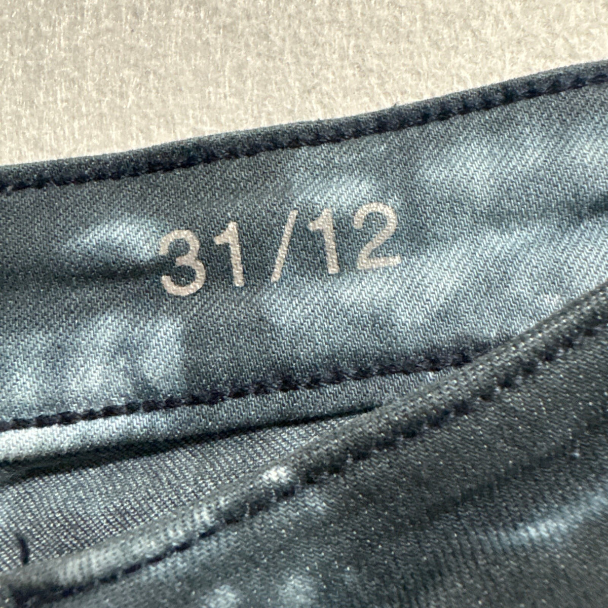 a.n.a Womens Tie Dye Jegging Jeans Size 31/12 Black Gray Acid Wash Stretch Denim