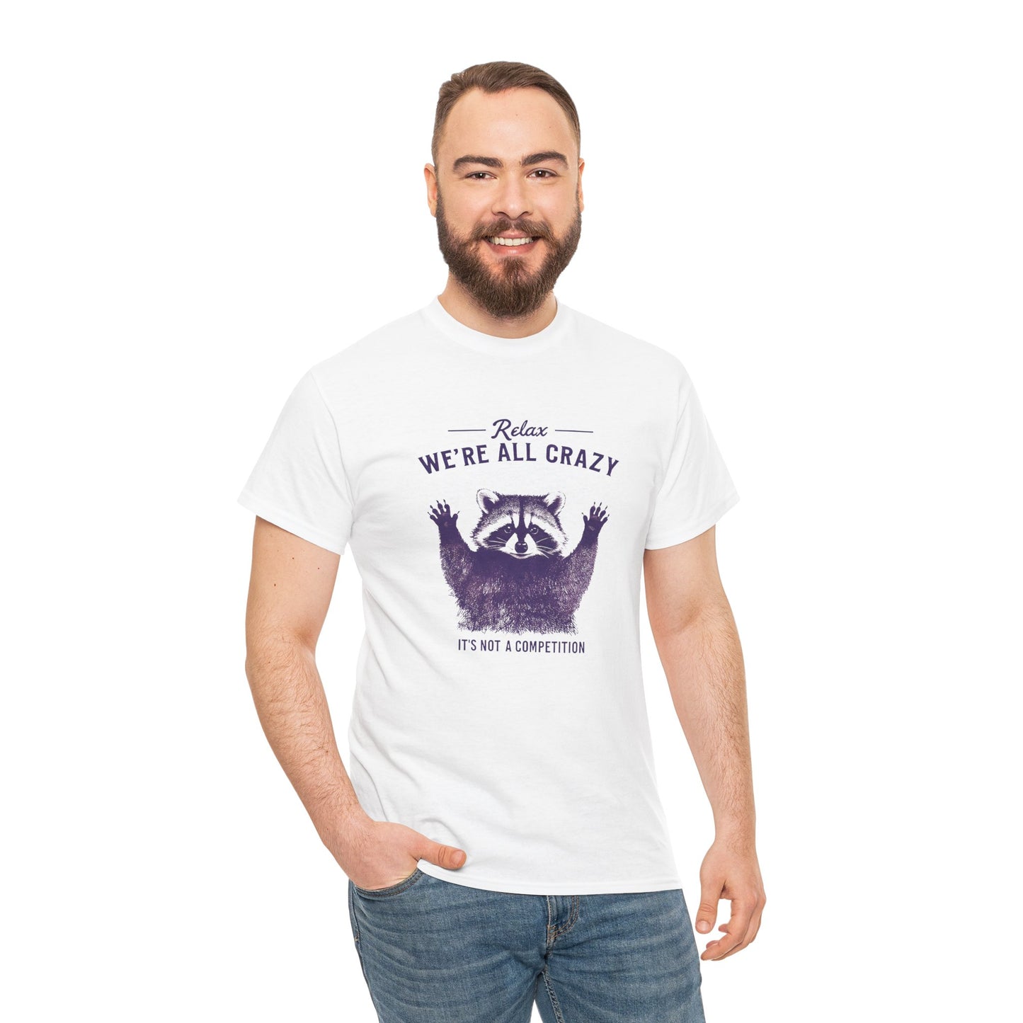 Vintage Classic Raccoon Tee T-Shirt