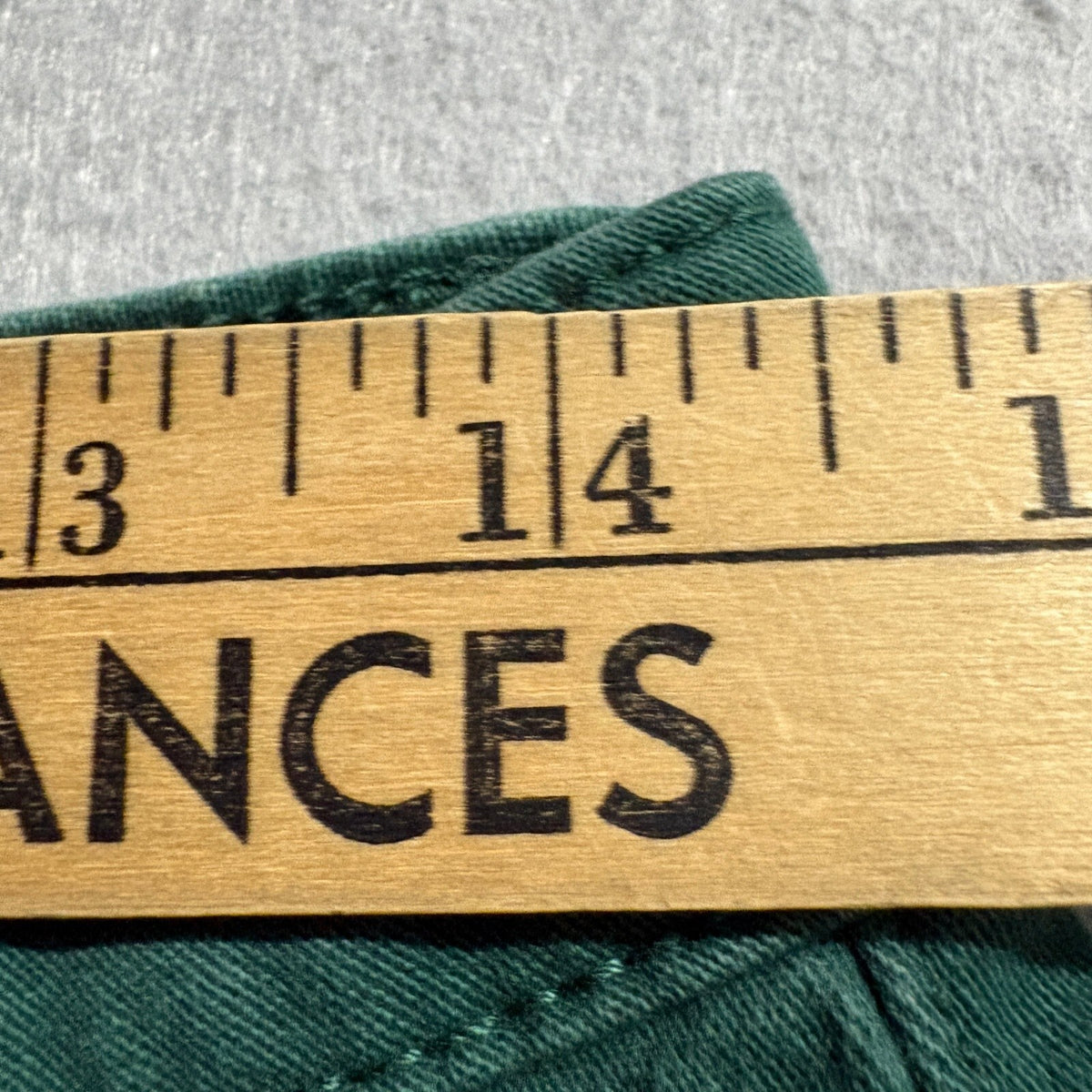 Womens Green High Waist Carpenter Utility Cargo Pants Straight Leg Size 28x26
