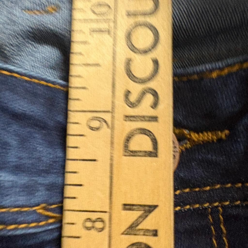 Ci Sono Denim Collection Girls Skinny Jeans Size 11 Blue Stretch Denim