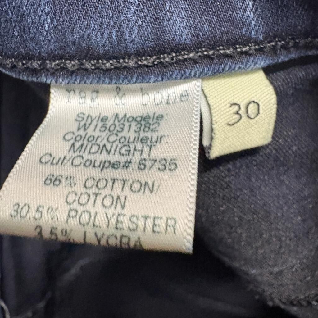 Rag & Bone Jean Womens 30 Midnight Blue Legging Skinny Stretch Denim Jeans