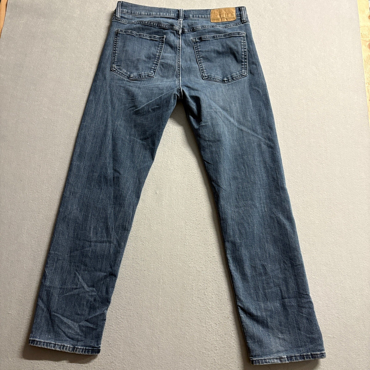 Calvin Klein Jeans Mens 34x30 Slim Straight Blue Stretch Denim Pants