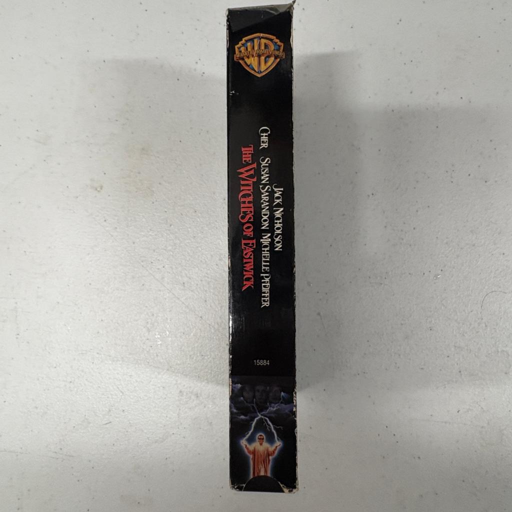 The Witches of Eastwick VHS Warner Bros Hits Jack Nicholson Cher Susan Sarandon