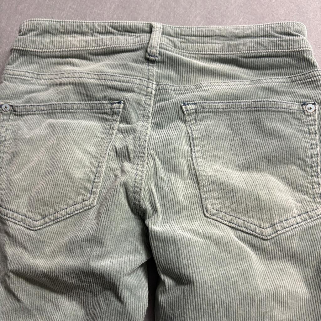 Pilcro and the Letterpress Corduroy Pants Womens 25 Tall Green The Icon Flare
