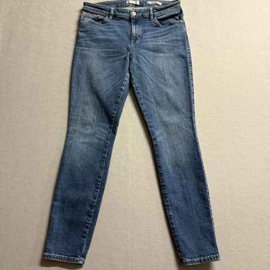 Guess Sexy Curve Skinny Jeans Womens 31 Blue Denim Stretch Medium Wash