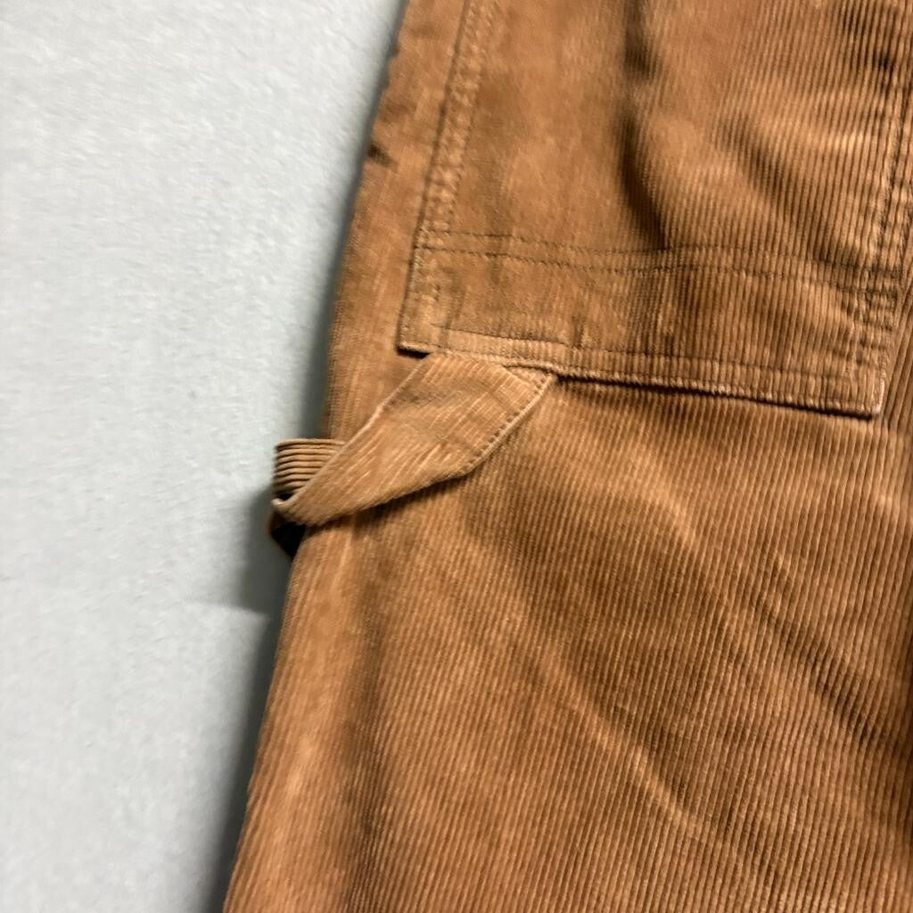 J Galt Brandy Melville Brown Corduroy Carpenter Pants Womens Size S Utility