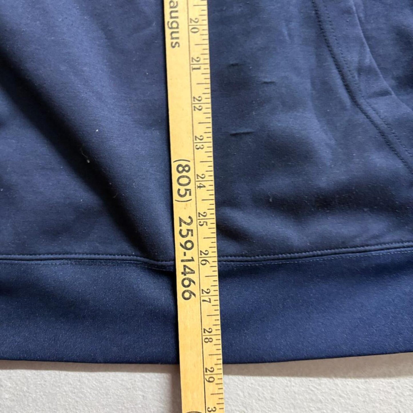 Fila Hoodie Mens Large Navy Blue Pullover Sweatshirt Athletic Activewear