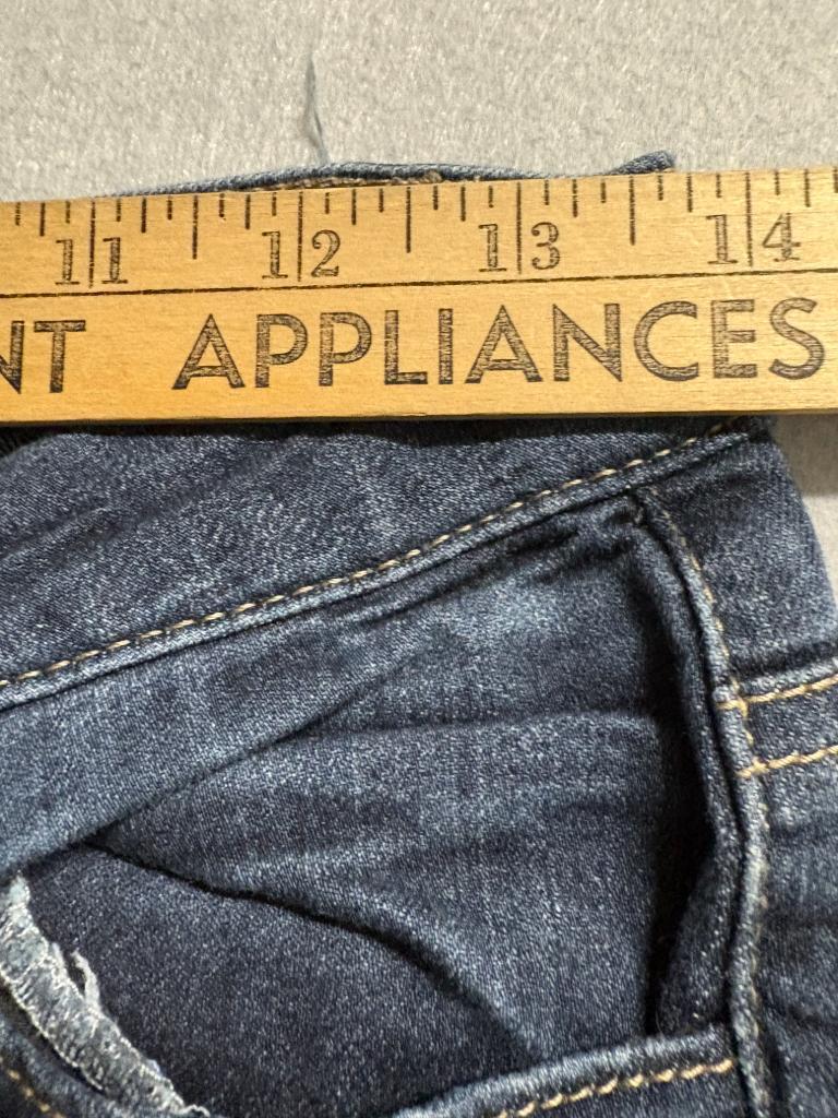 Wit & Wisdom Skinny Jeans Womens Size 0 Dark Wash Stretch Blue Denim