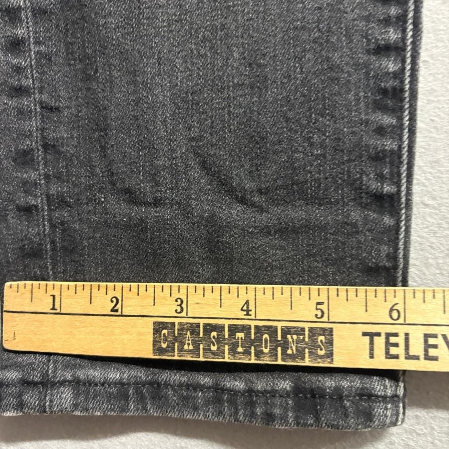 American Eagle Jeans Mens 32x32 Black Slim Straight Stretch Denim Pants 33x30